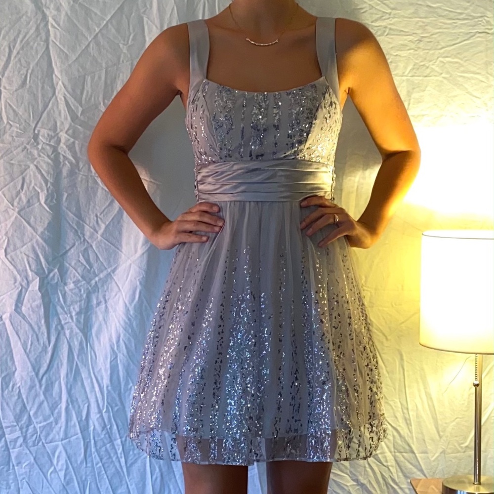 Silver Glitter dEliA*s Dress